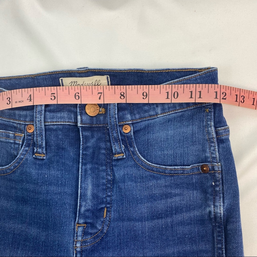 Madewell 9" Mid-Rise Skinny Jeans in Paloma Wash - Picture 9 of 12